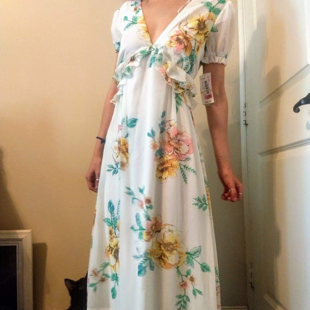 Gorgeous flower dress